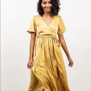 Baltic Born Sicily Satin Maxi Dress